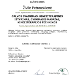 galvos svaigimas kineziterapinis istyrimas gydomasis masazas