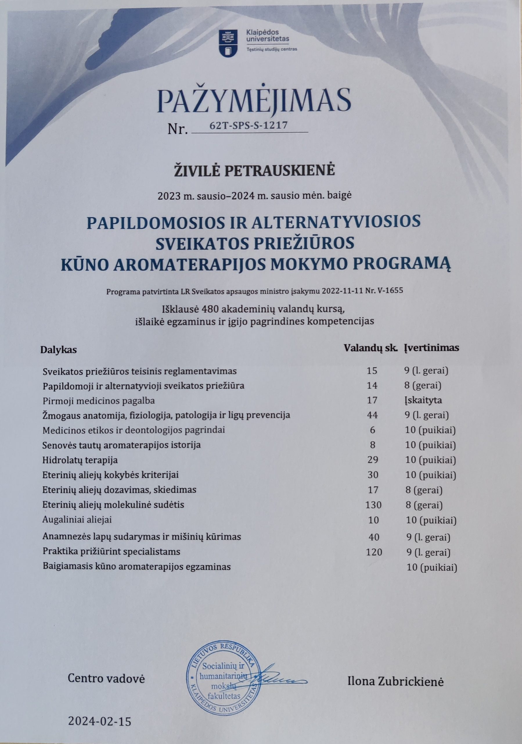 papildoma ir alternatyvi sveikatos prieziura kuno aromaterapija scaled