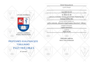 stazuotes pazymejimas ziviles